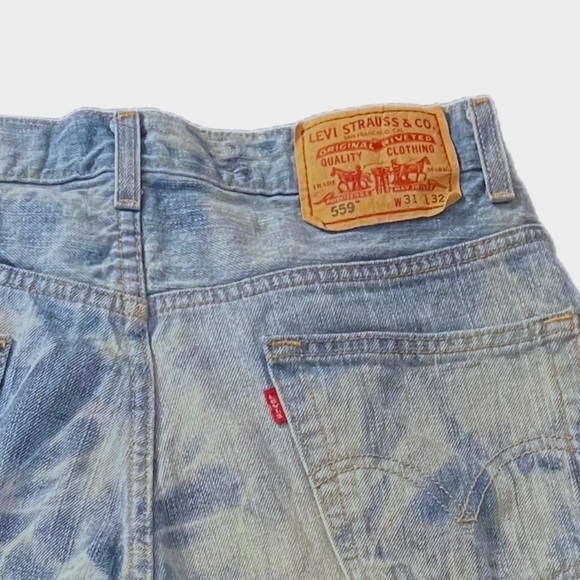 Custom Made Distressed Levi’s Shorts - Picture 4 of 4